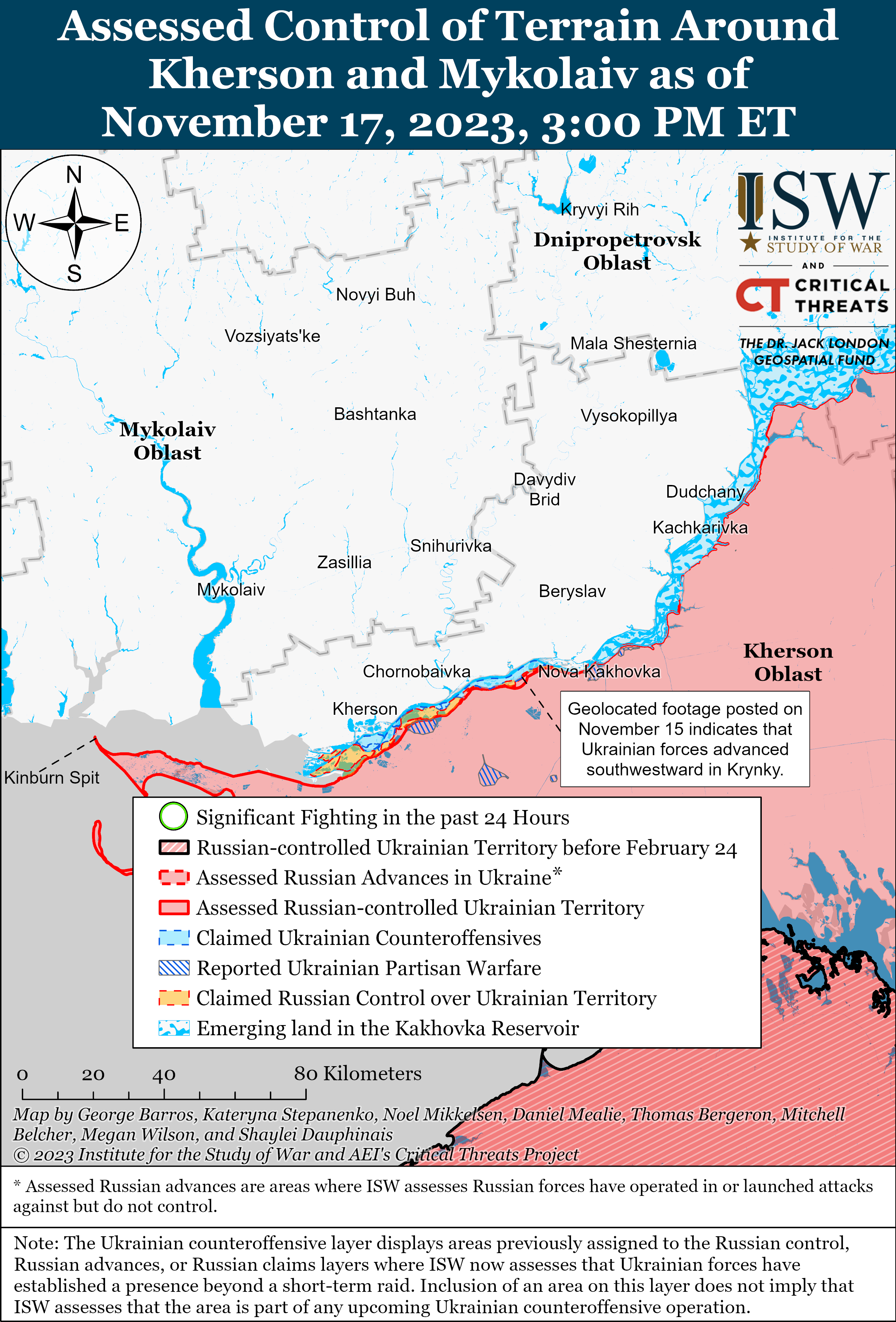 Russian Offensive Campaign Assessment, November 17, 2023 | Institute ...